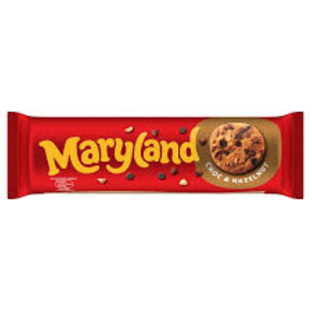 MARYLAND CHOC CHIP HAZELNUT 200G